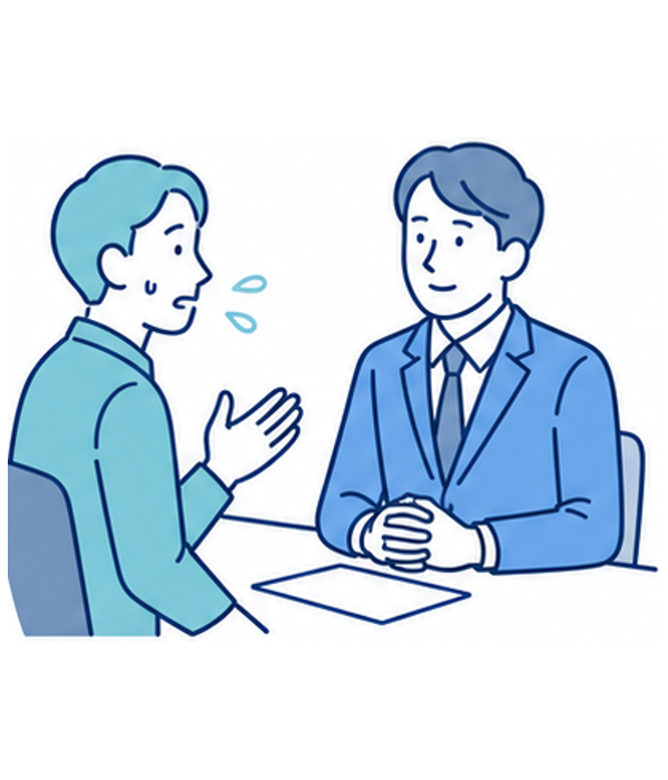 不安な点を行政書士へ相談する事業者